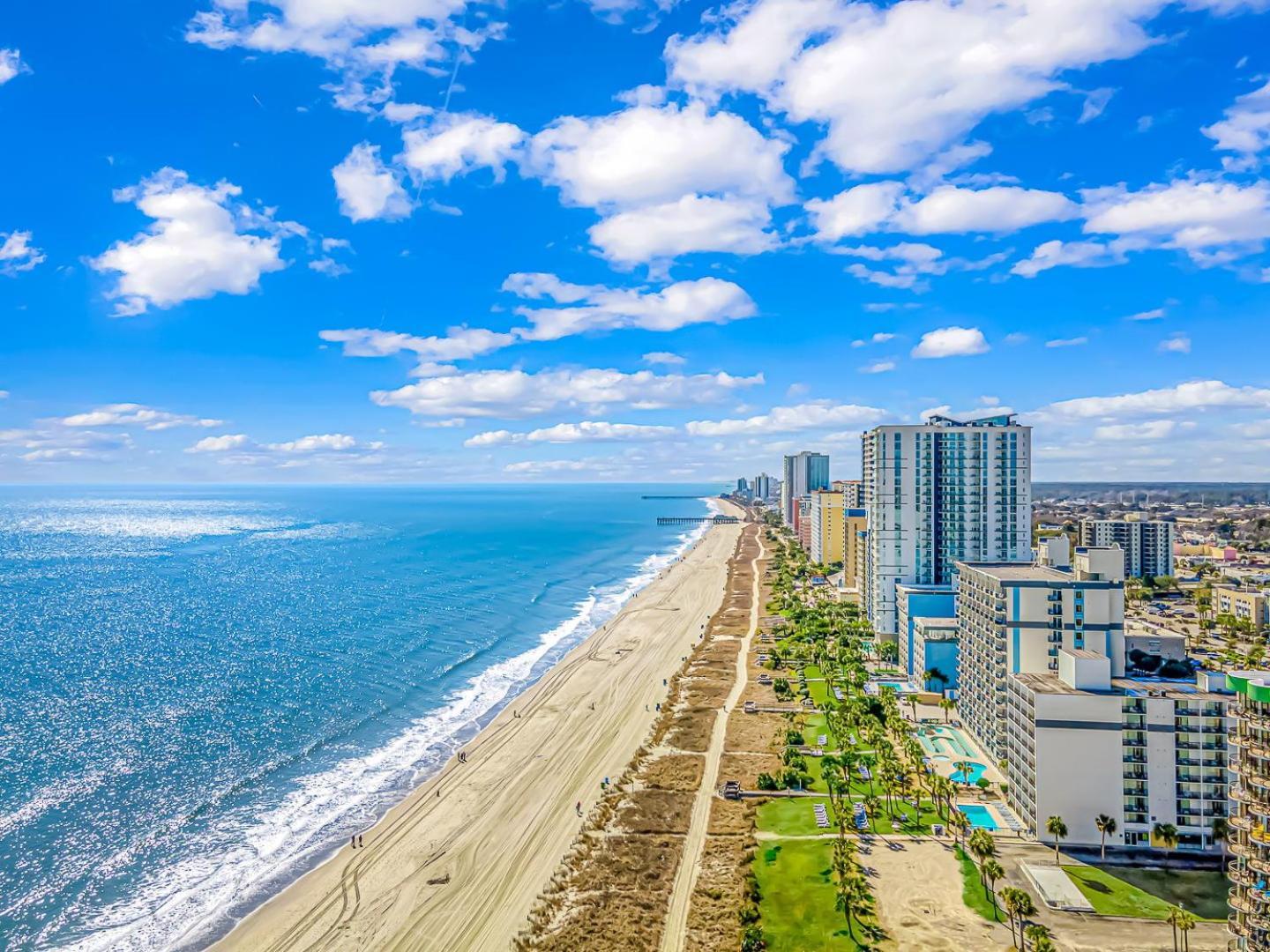 Ocean View Double Suite! Sleeps 4 Meridian Plaza 705 Myrtle Beach Ngoại thất bức ảnh