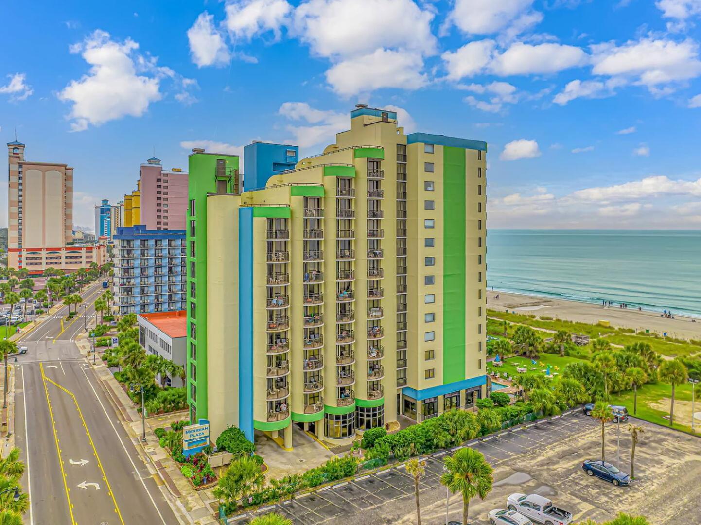 Ocean View Double Suite! Sleeps 4 Meridian Plaza 705 Myrtle Beach Ngoại thất bức ảnh