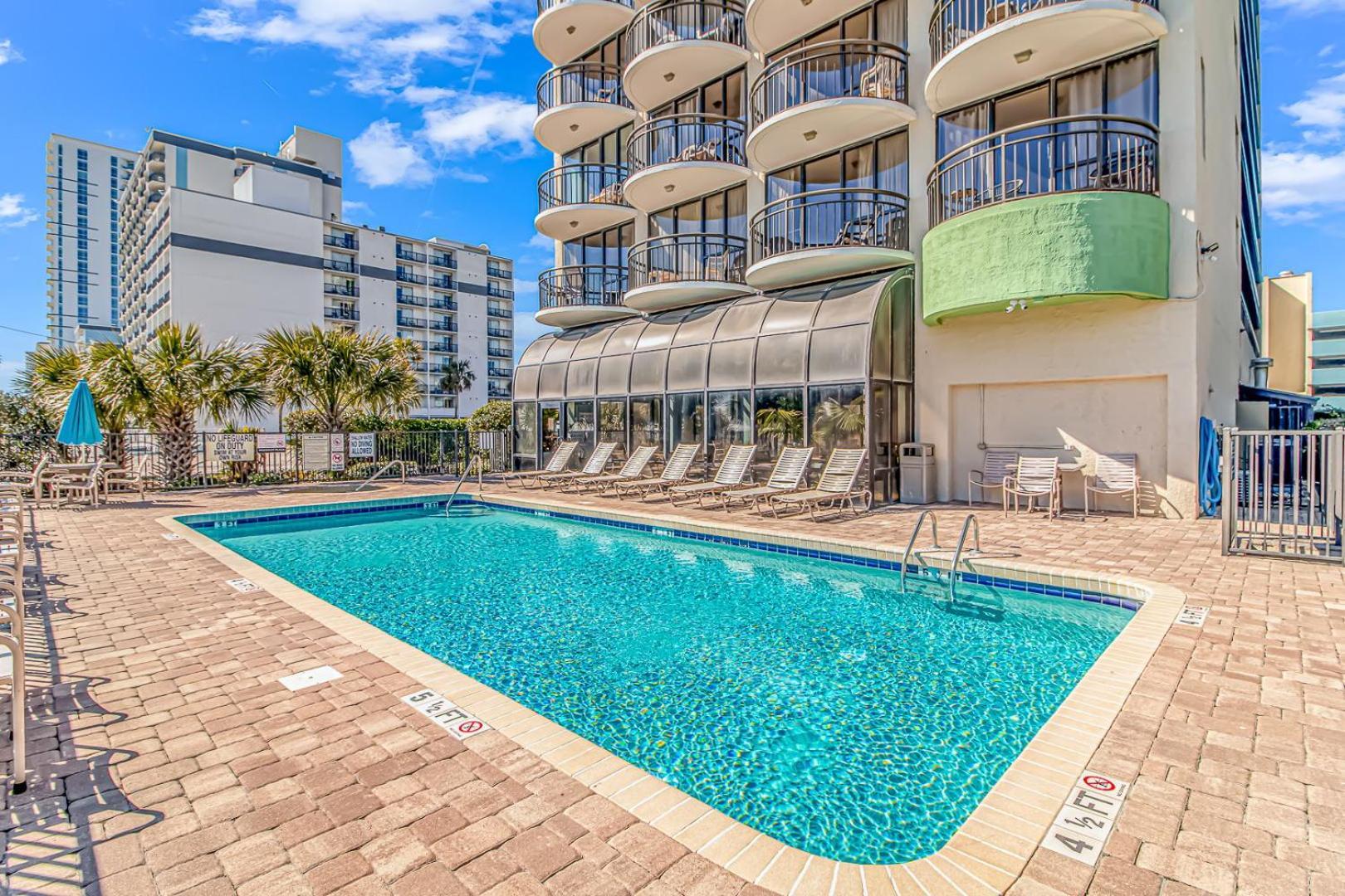 Ocean View Double Suite! Sleeps 4 Meridian Plaza 705 Myrtle Beach Ngoại thất bức ảnh