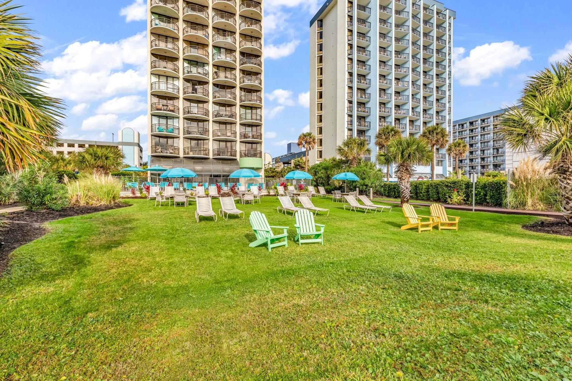 Ocean View Double Suite! Sleeps 4 Meridian Plaza 705 Myrtle Beach Ngoại thất bức ảnh