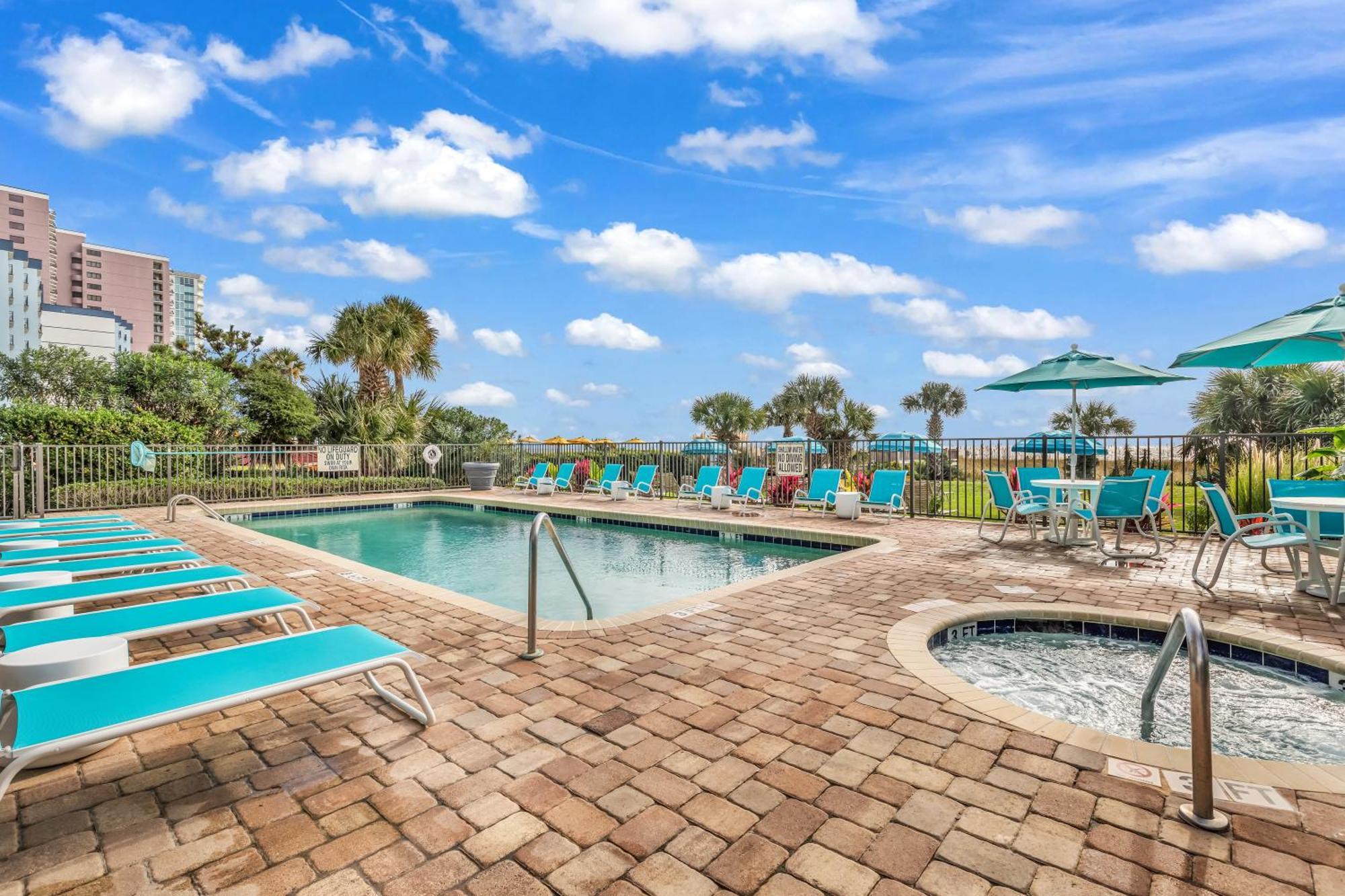 Ocean View Double Suite! Sleeps 4 Meridian Plaza 705 Myrtle Beach Ngoại thất bức ảnh