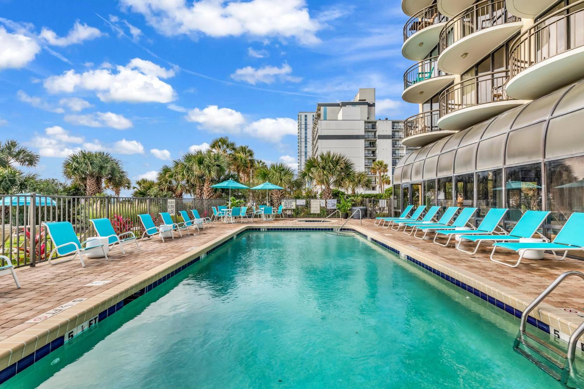 Ocean View Double Suite! Sleeps 4 Meridian Plaza 705 Myrtle Beach Ngoại thất bức ảnh