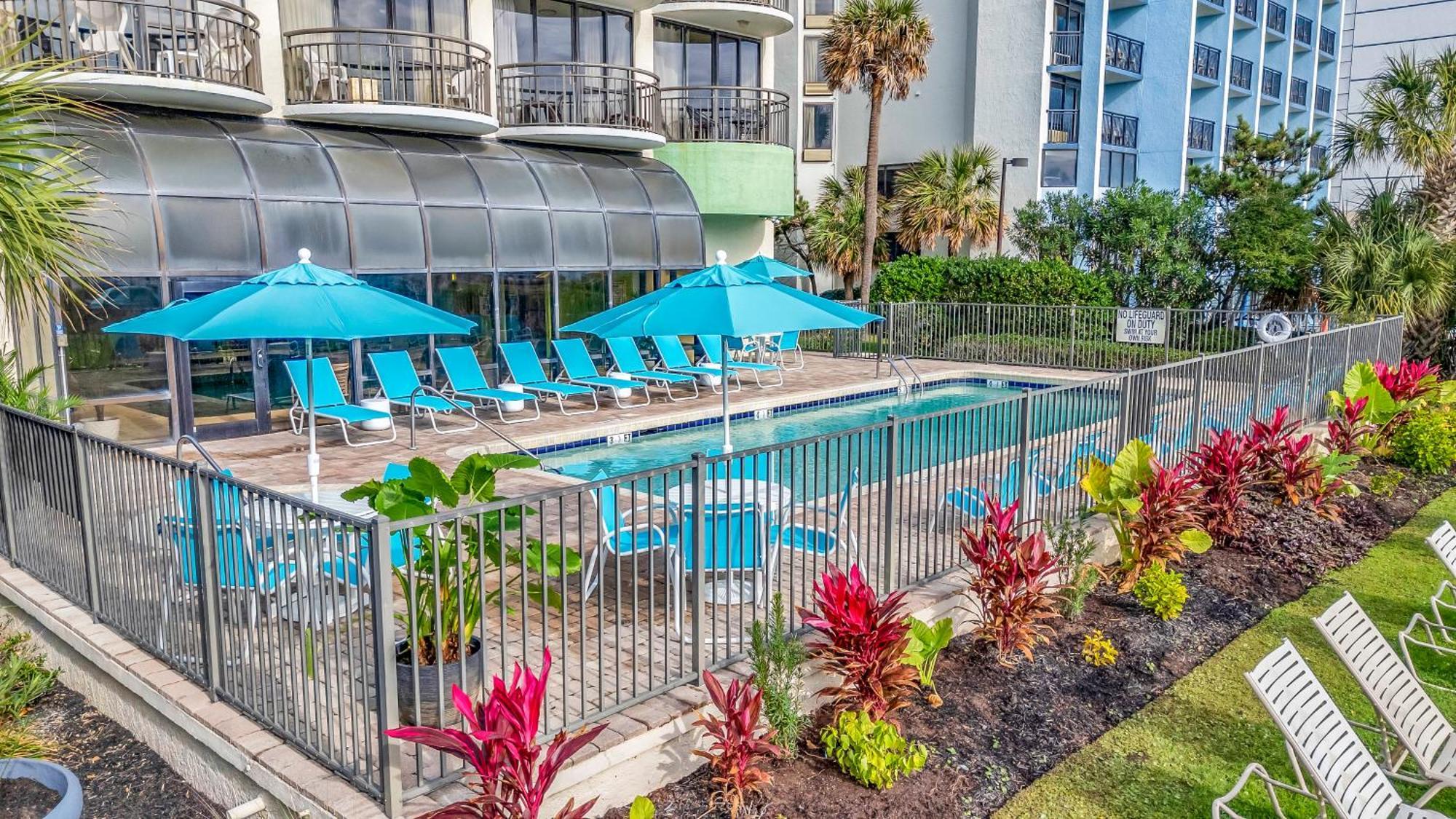 Ocean View Double Suite! Sleeps 4 Meridian Plaza 705 Myrtle Beach Ngoại thất bức ảnh