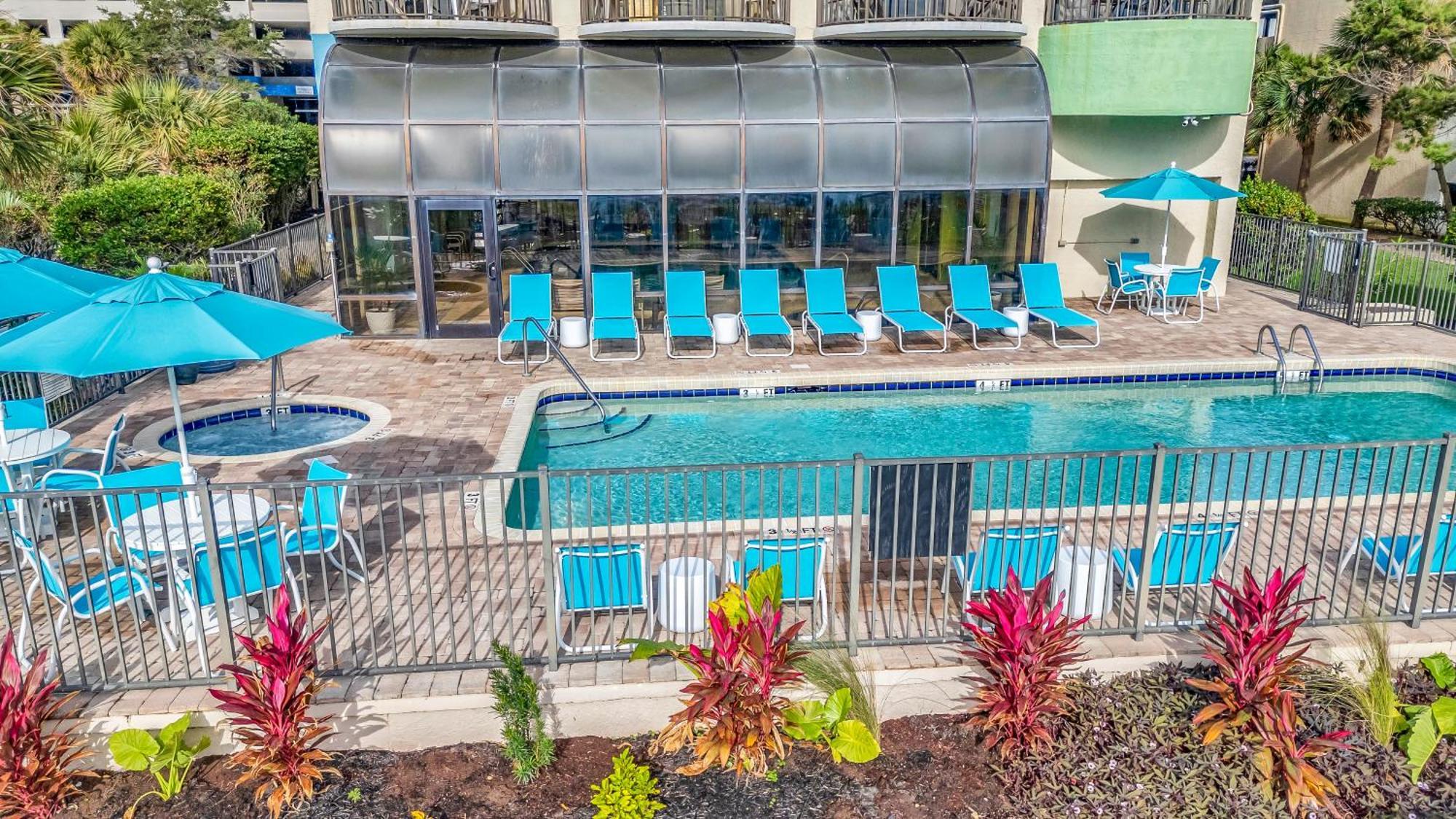 Ocean View Double Suite! Sleeps 4 Meridian Plaza 705 Myrtle Beach Ngoại thất bức ảnh